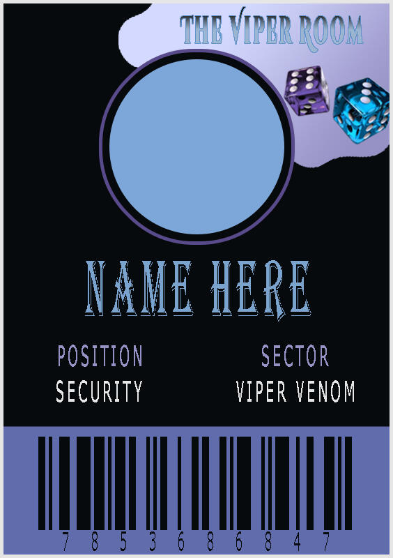 Security of the bar, one at the door and one inside to make sure everything stays running smoothly.